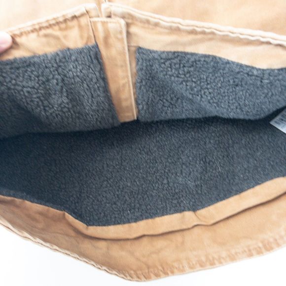 Carhartt Sherpa Lined Duck Vest Mens Large Tall Made In Mexico - Picture 4 of 6